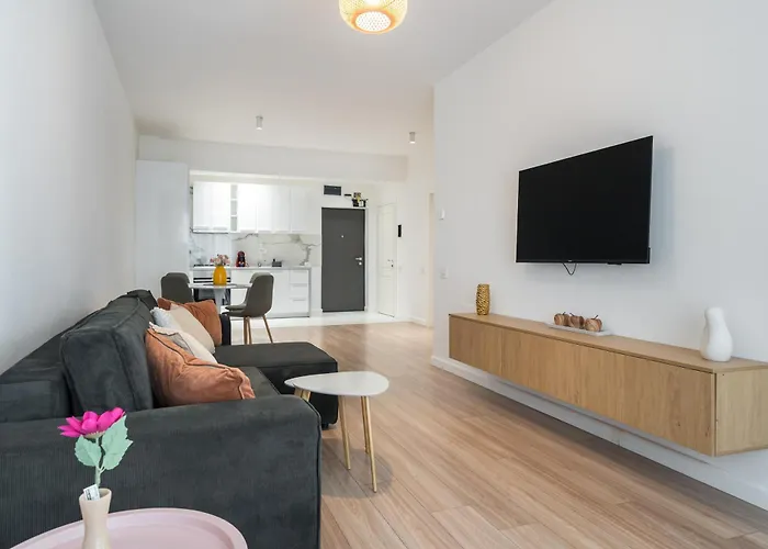 דירה Luna Loft 1br With Parking