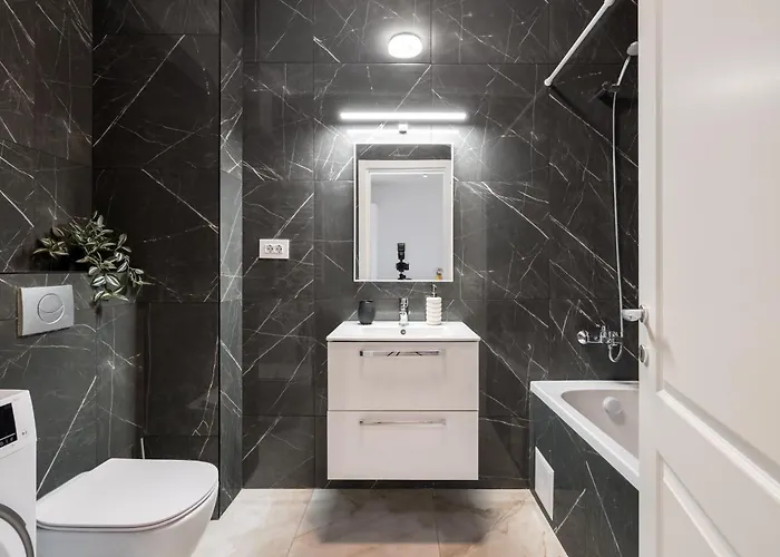 דירה Luna Loft 1br With Parking